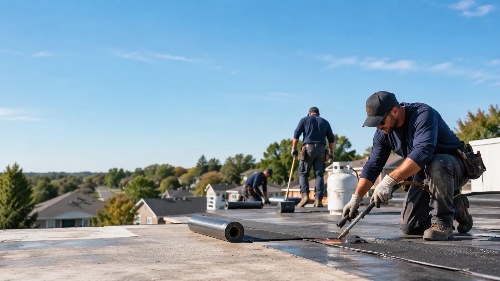 Flat Roof Leak Repair providers in Lincoln, IL